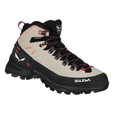 Salewa Zimowe buty trekkingowe Alp Mate Winter Mid WP (wodoodporne) beżowo-brązowe damskie